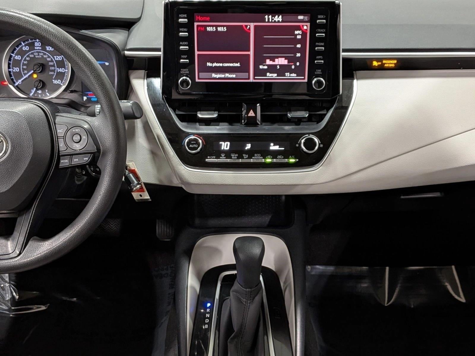 2020 Toyota Corolla LE CVT (Natl)