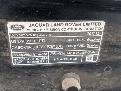 2017 Land Rover Range Rover V6 Supercharged HSE SWB