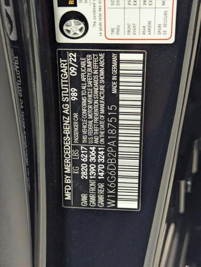2023 Mercedes-Benz S-Class S 500 4MATIC® Sedan