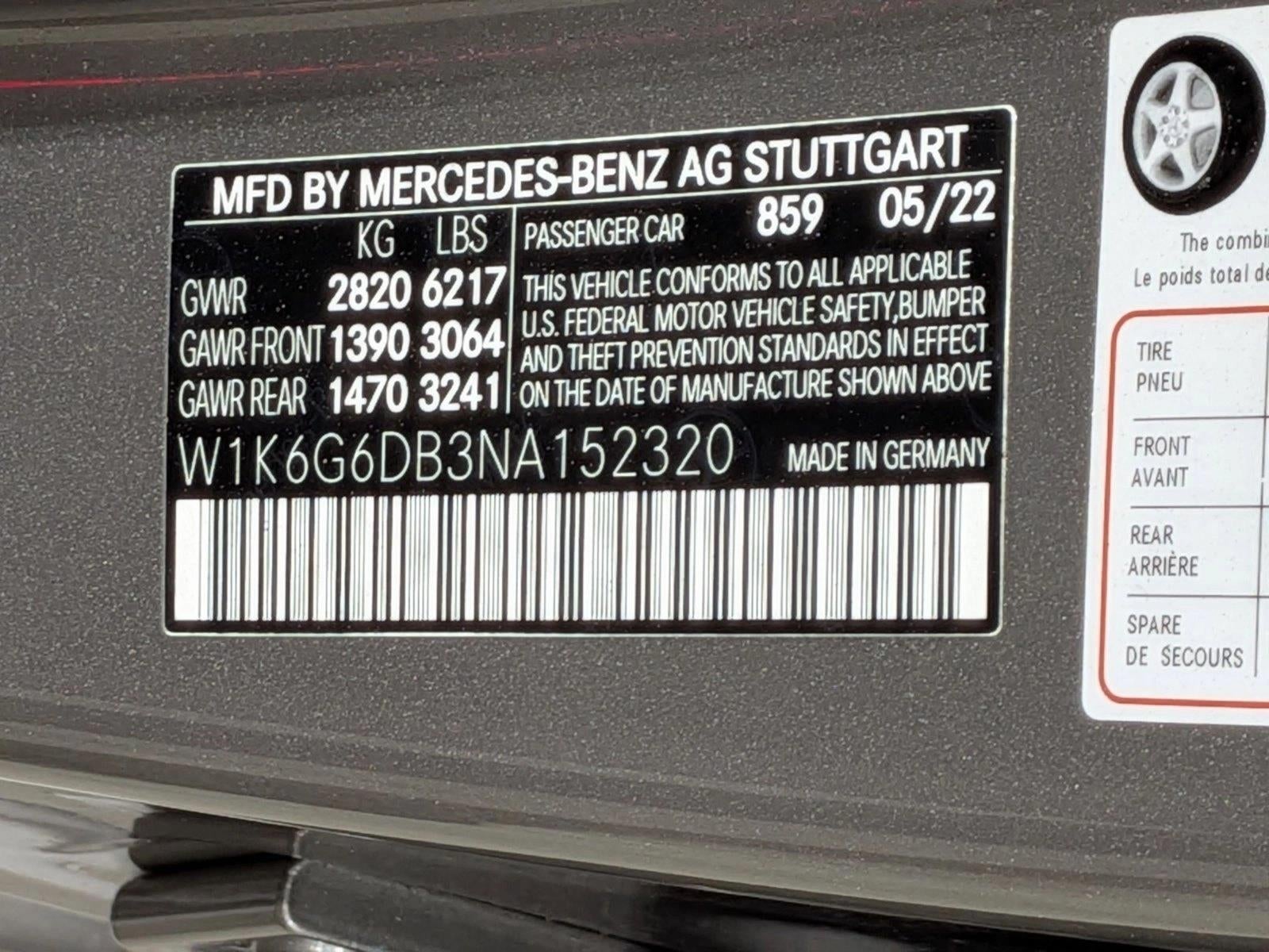 2022 Mercedes-Benz S-Class S 500 4MATIC® Sedan