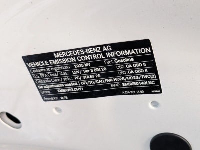 2025 Mercedes-Benz C-Class C 300 Sedan