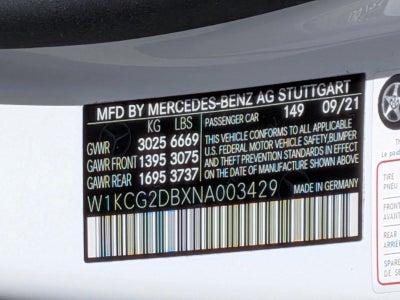 2022 Mercedes-Benz EQS EQS 450+ Sedan