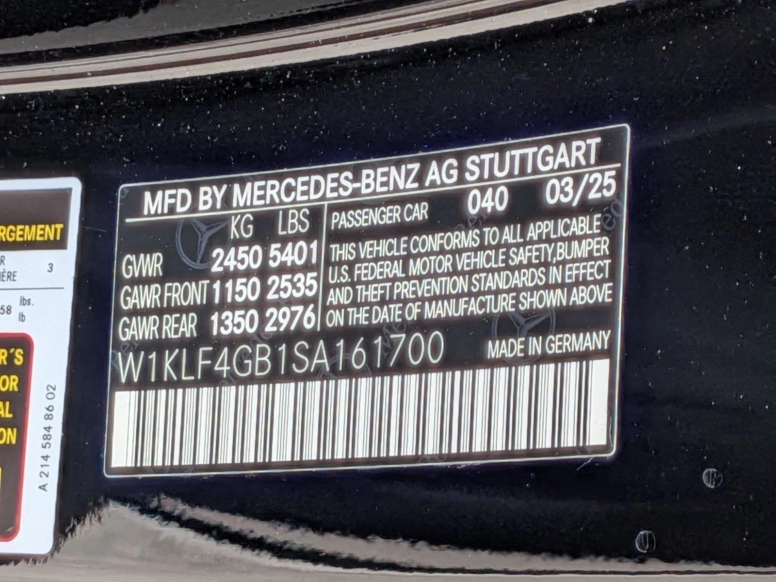 2025 Mercedes-Benz E-Class E 350 RWD Sedan