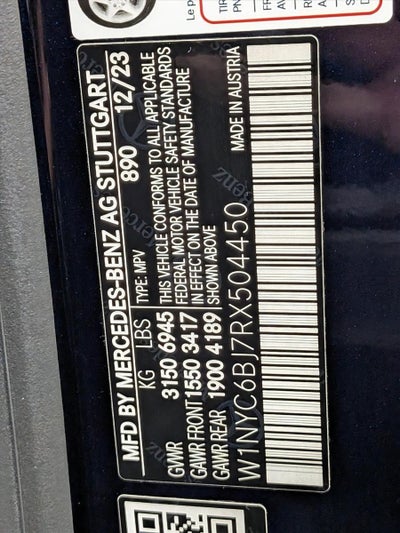 2024 Mercedes-Benz G-Class G 550 4MATIC® SUV