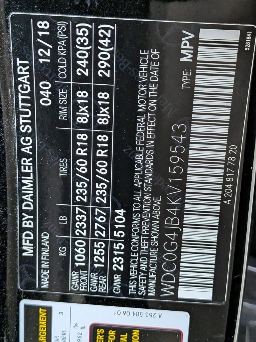 2019 Mercedes-Benz GLC GLC 300 SUV