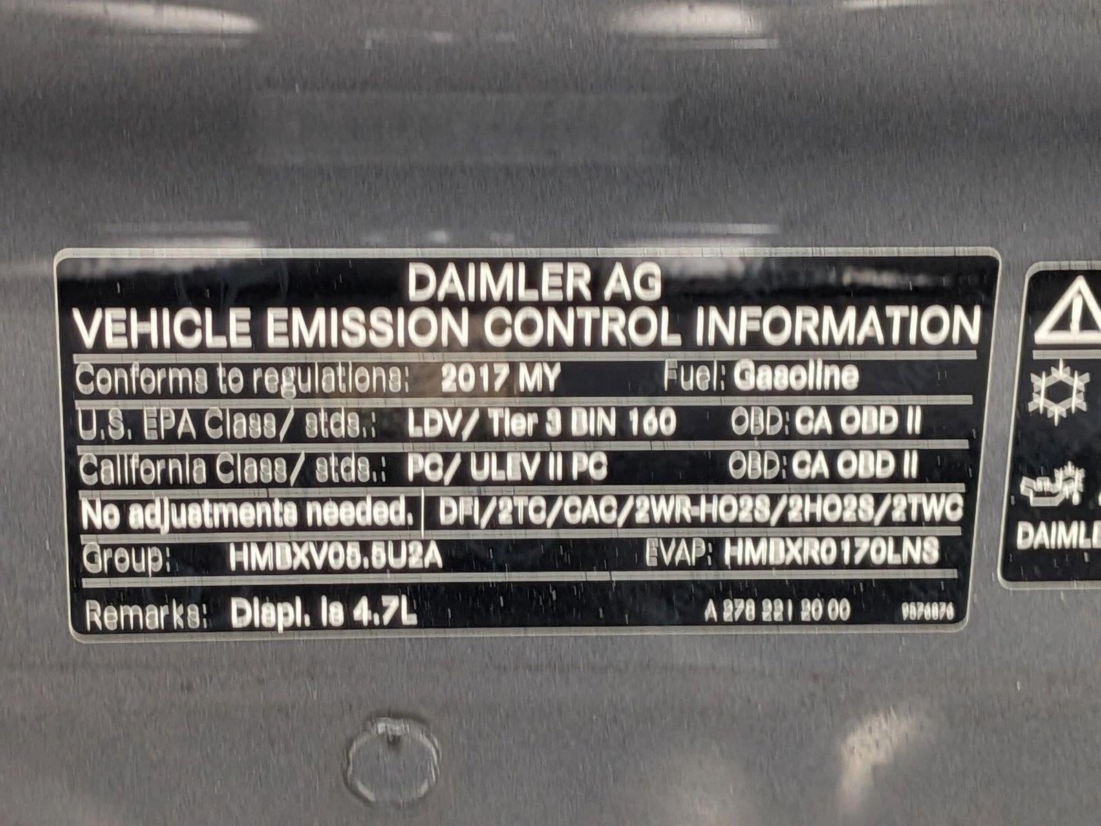 2017 Mercedes-Benz S-Class S 550 Sedan