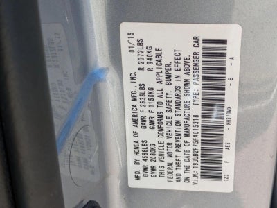 2015 Acura TLX FWD V6 Advance