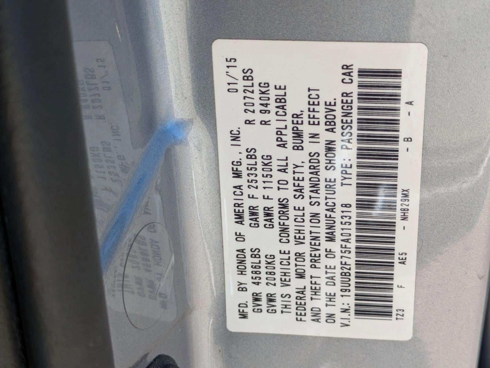 2015 Acura TLX FWD V6 Advance