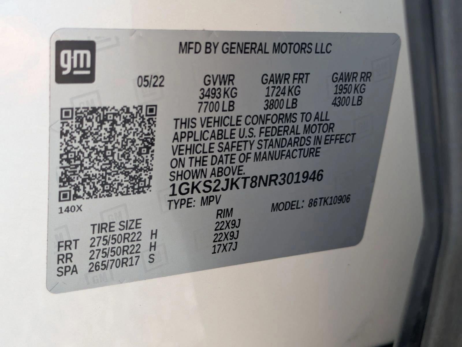 2022 GMC Yukon XL 4WD 4dr Denali
