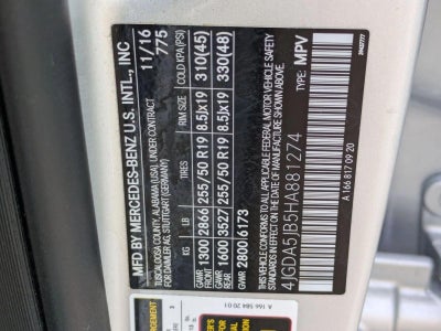 2017 Mercedes-Benz GLE GLE 350 SUV