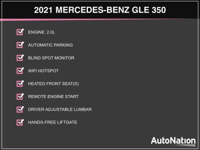 2021 Mercedes-Benz GLE GLE 350 SUV