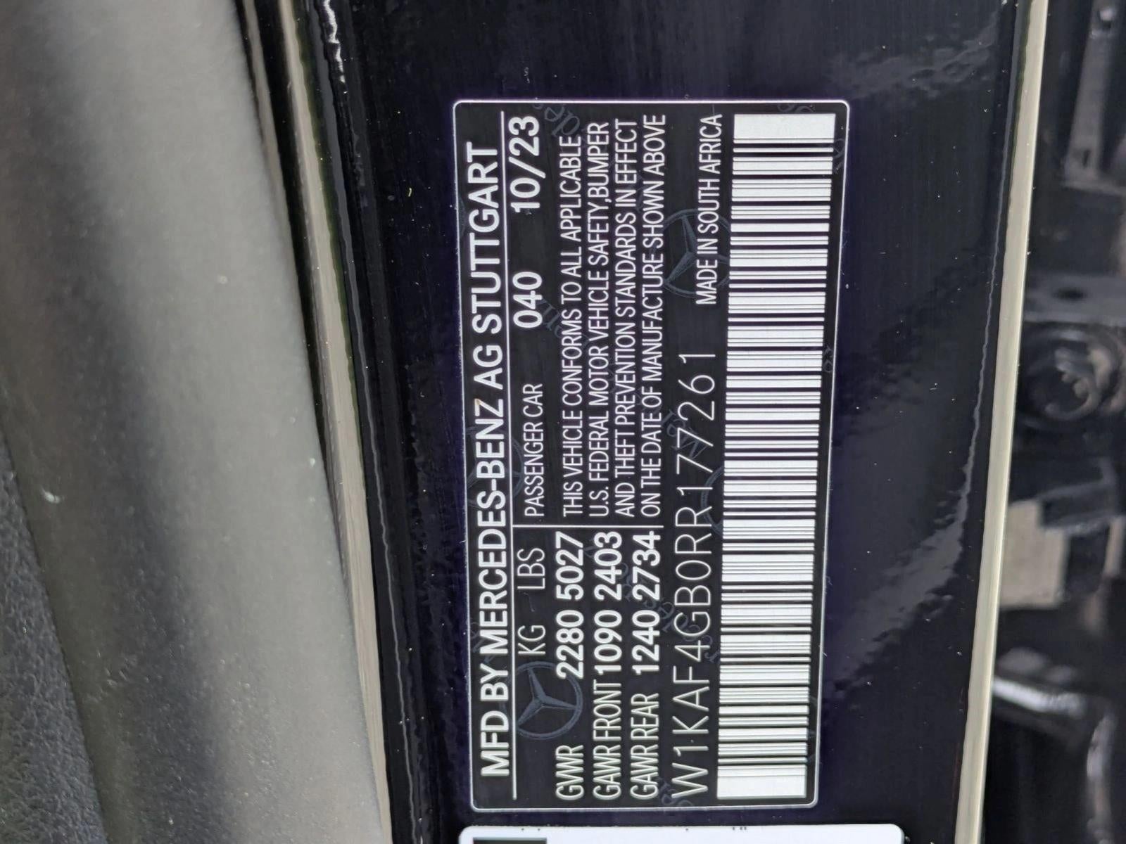 2024 Mercedes-Benz C-Class C 300 Sedan