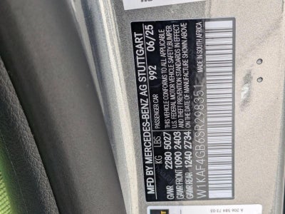 2025 Mercedes-Benz C-Class C 300 Sedan