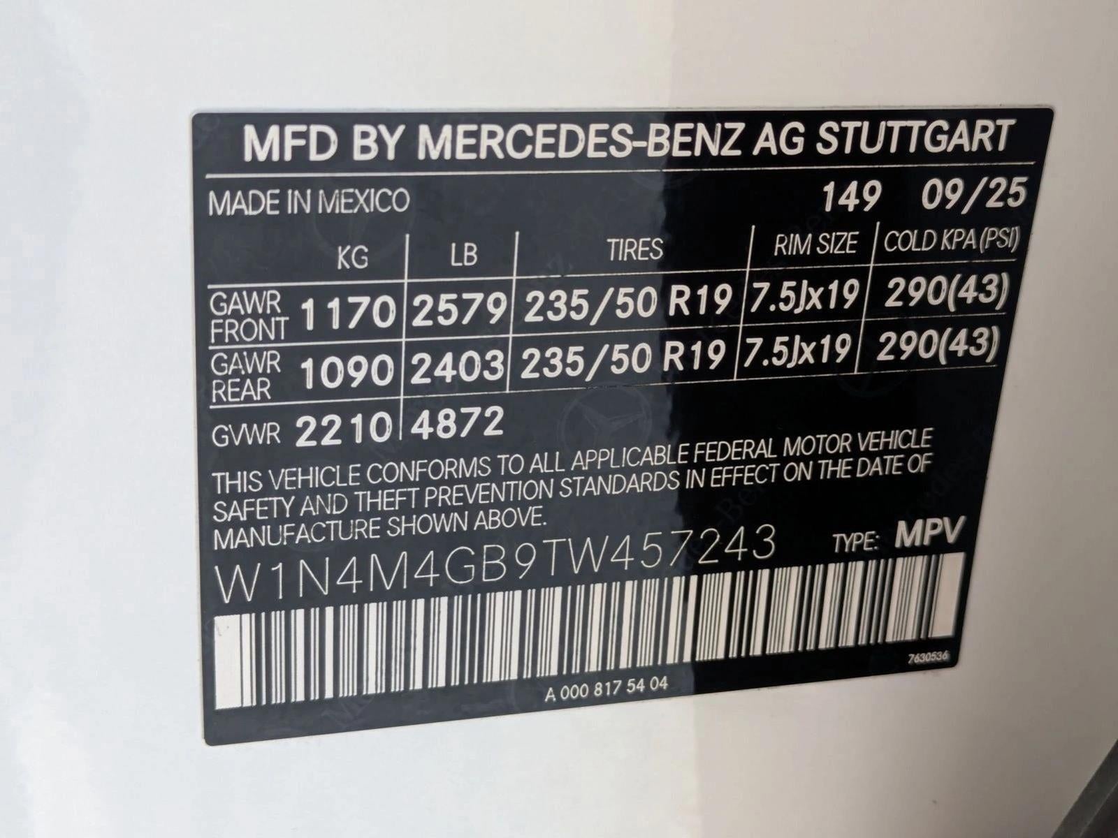 2026 Mercedes-Benz GLB GLB 250 SUV