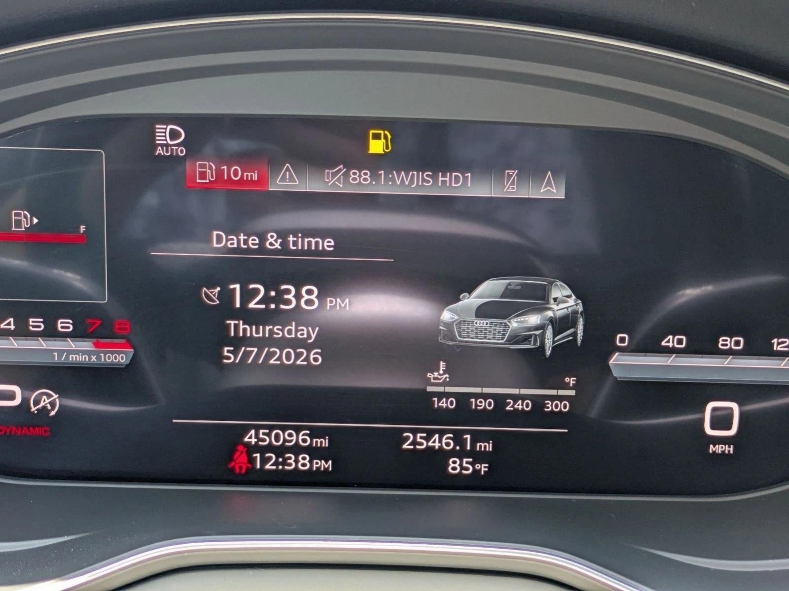 2022 Audi A5 Sportback S line Prestige 45 TFSI quattro