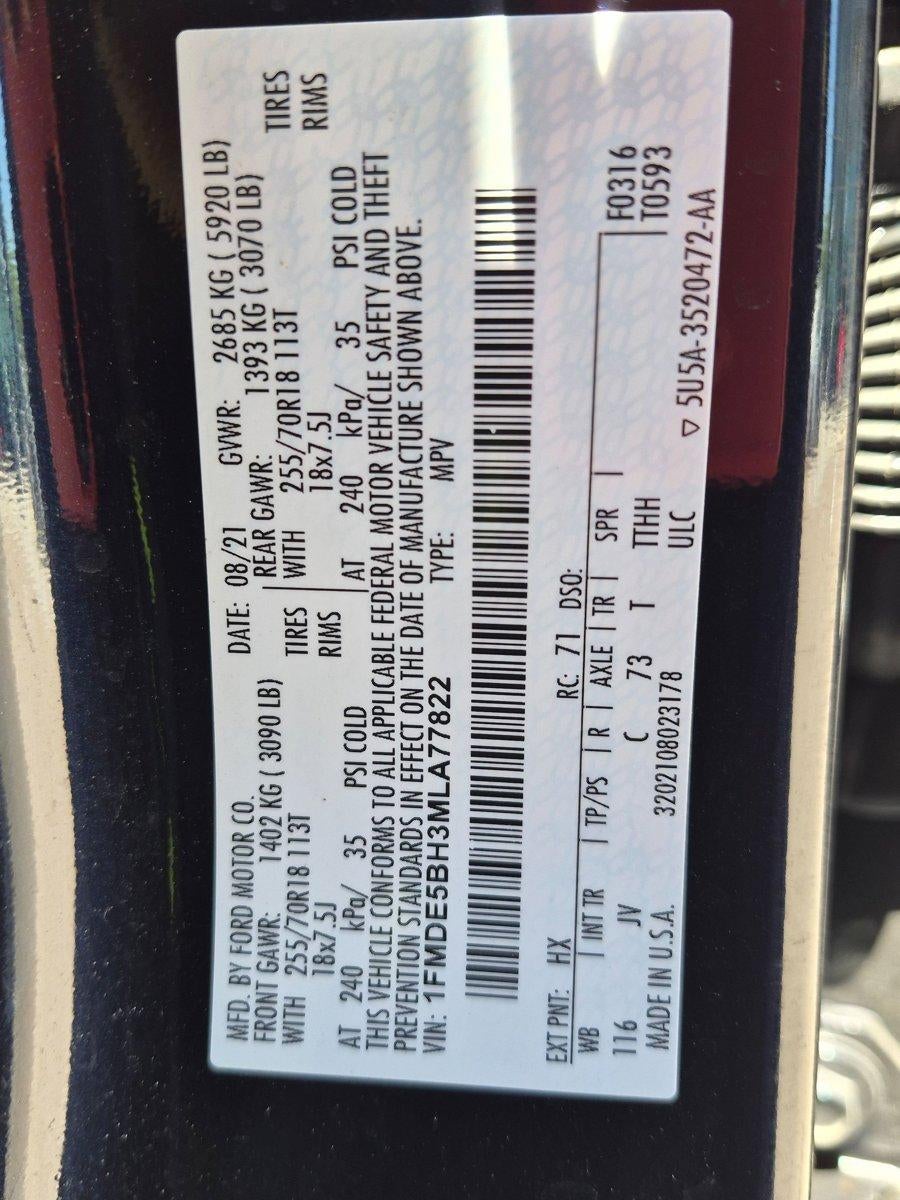 2021 Ford Bronco Outer Banks 4 Door 4x4