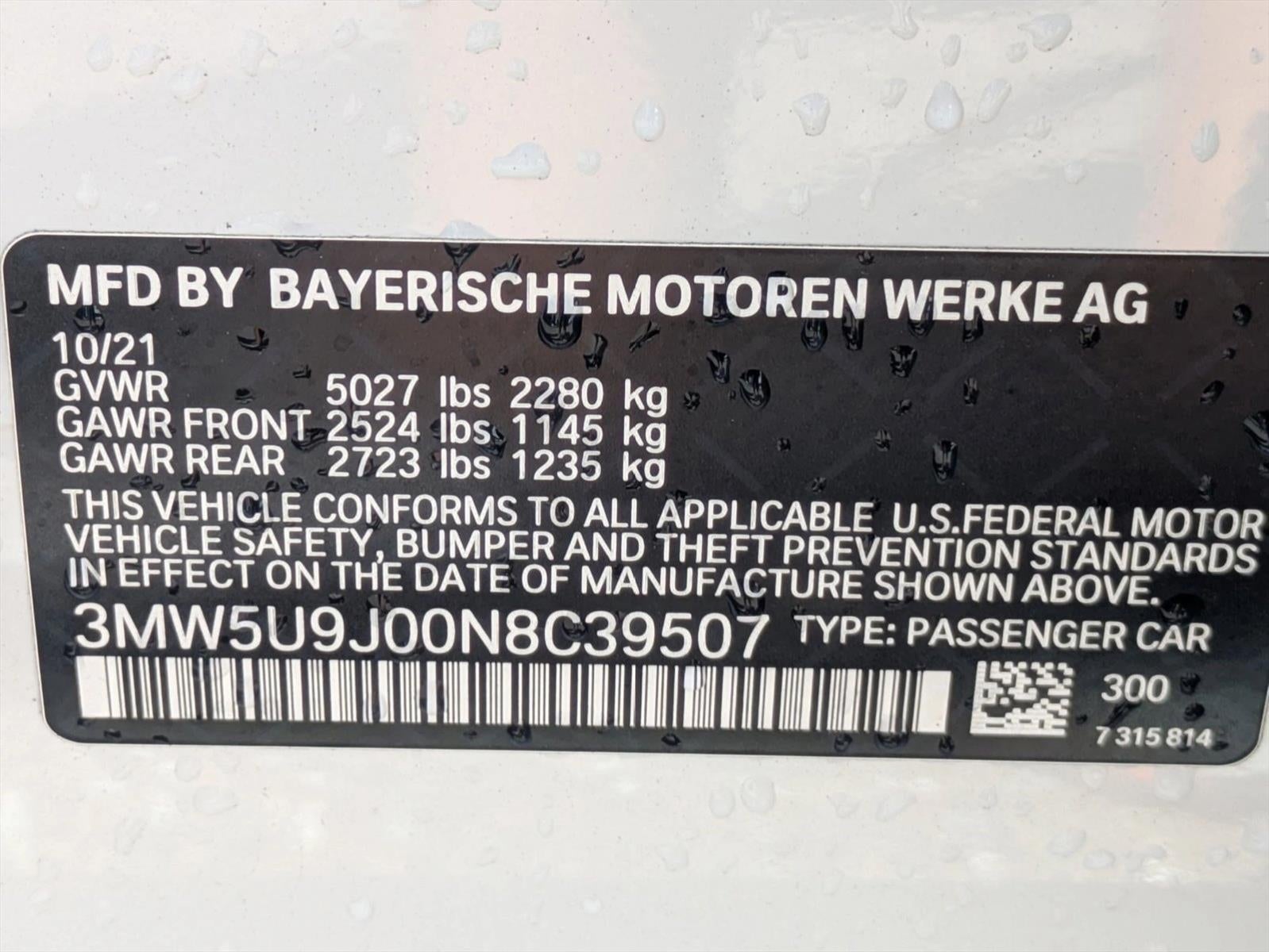 2022 BMW M340i xDrive Sedan North America