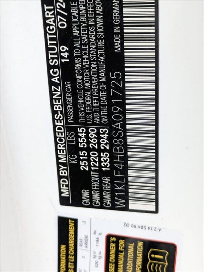 2025 Mercedes-Benz E-Class E 350 4MATIC® Sedan