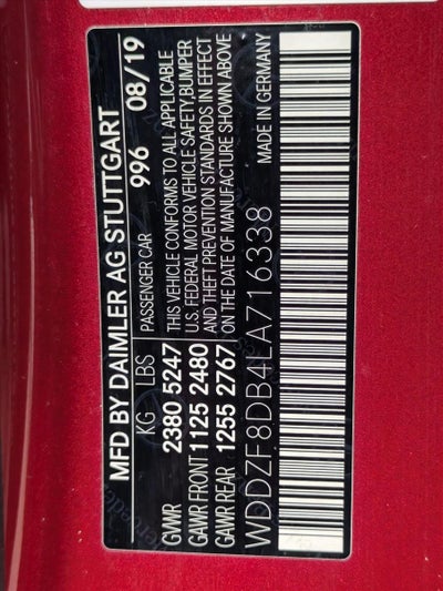 2020 Mercedes-Benz E-Class E 350 RWD Sedan