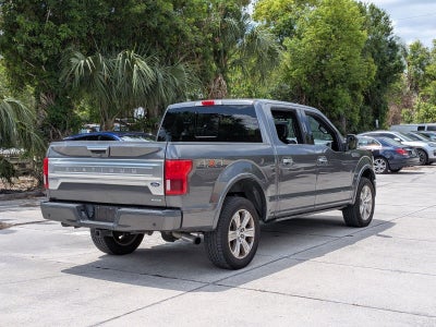 2019 Ford F-150 Platinum 4WD SuperCrew 5.5' Box