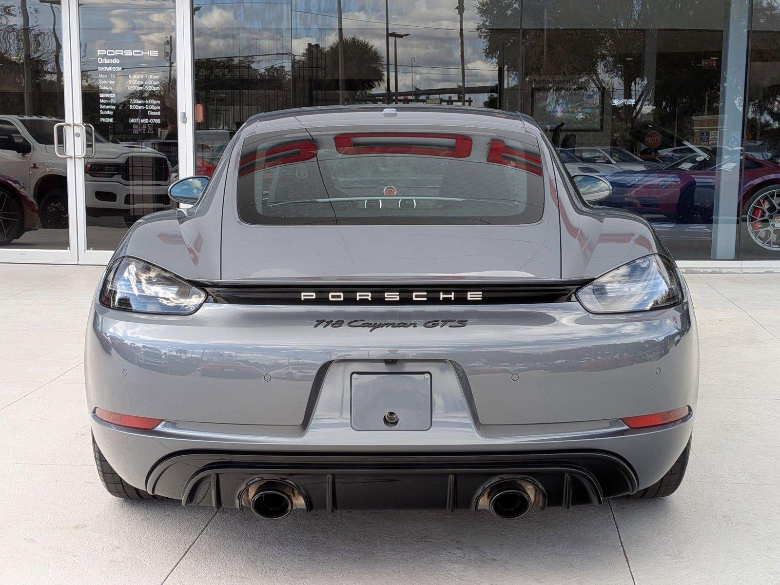 2025 Porsche 718 Cayman GTS 4.0 Coupe