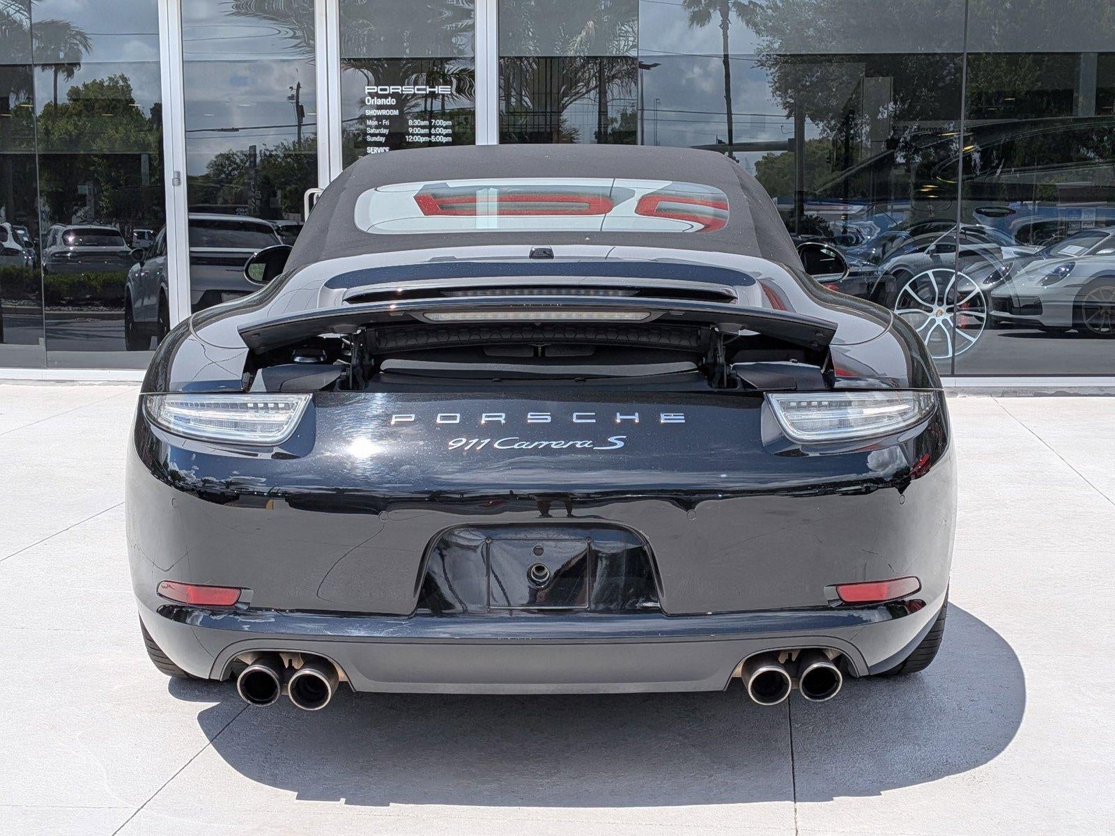 2015 Porsche 911 2dr Cabriolet Carrera S