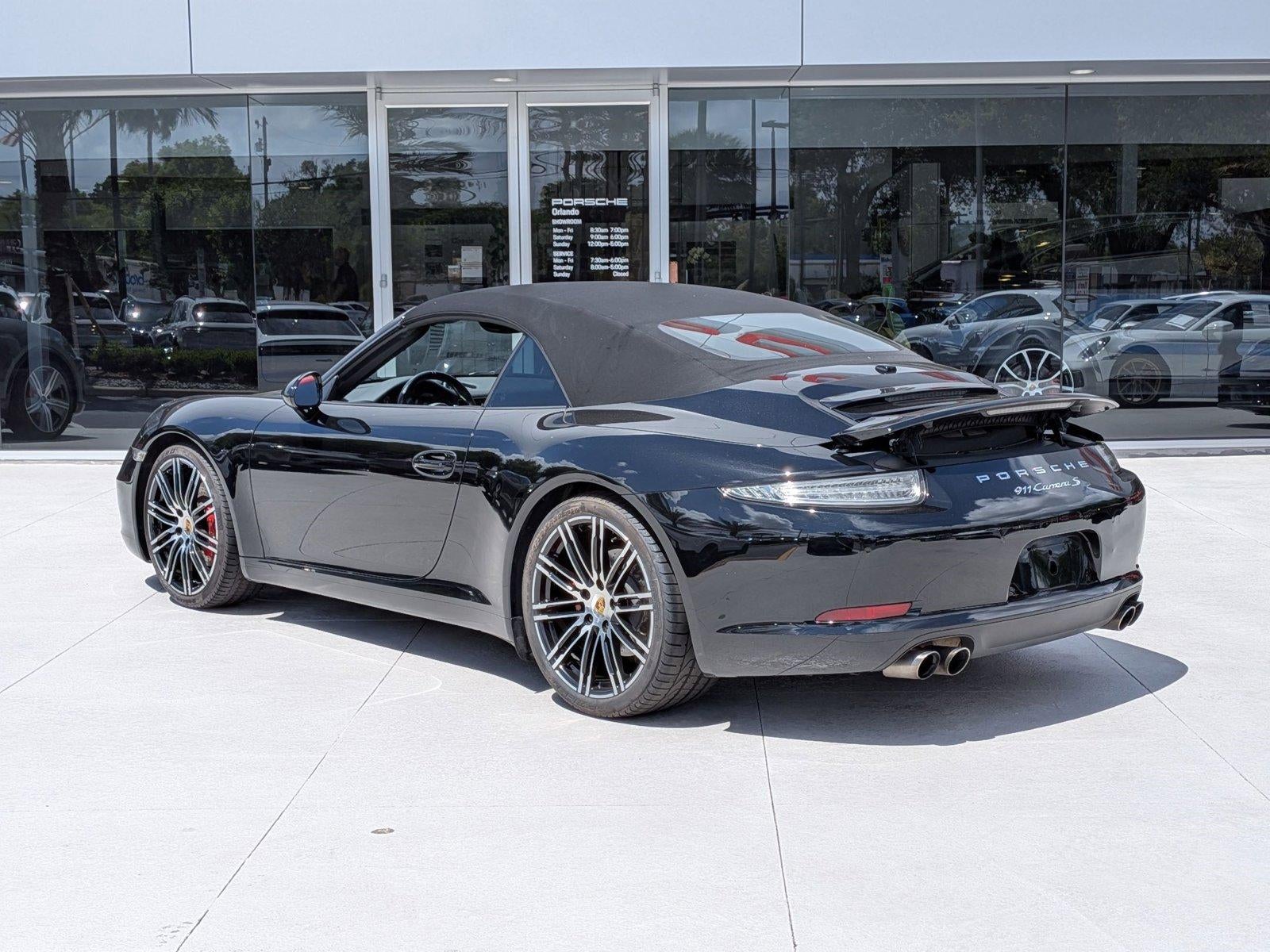 2015 Porsche 911 2dr Cabriolet Carrera S