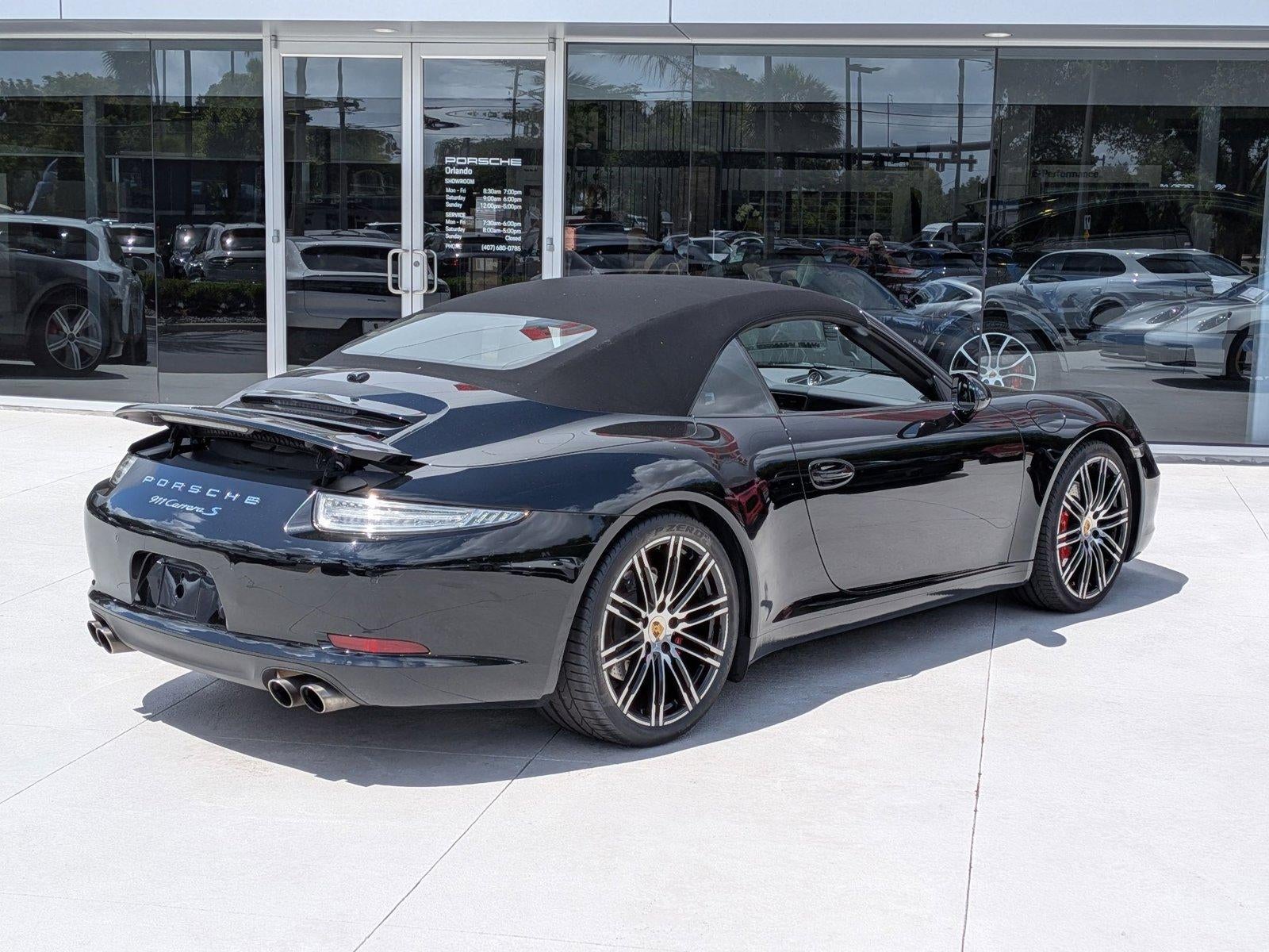 2015 Porsche 911 2dr Cabriolet Carrera S