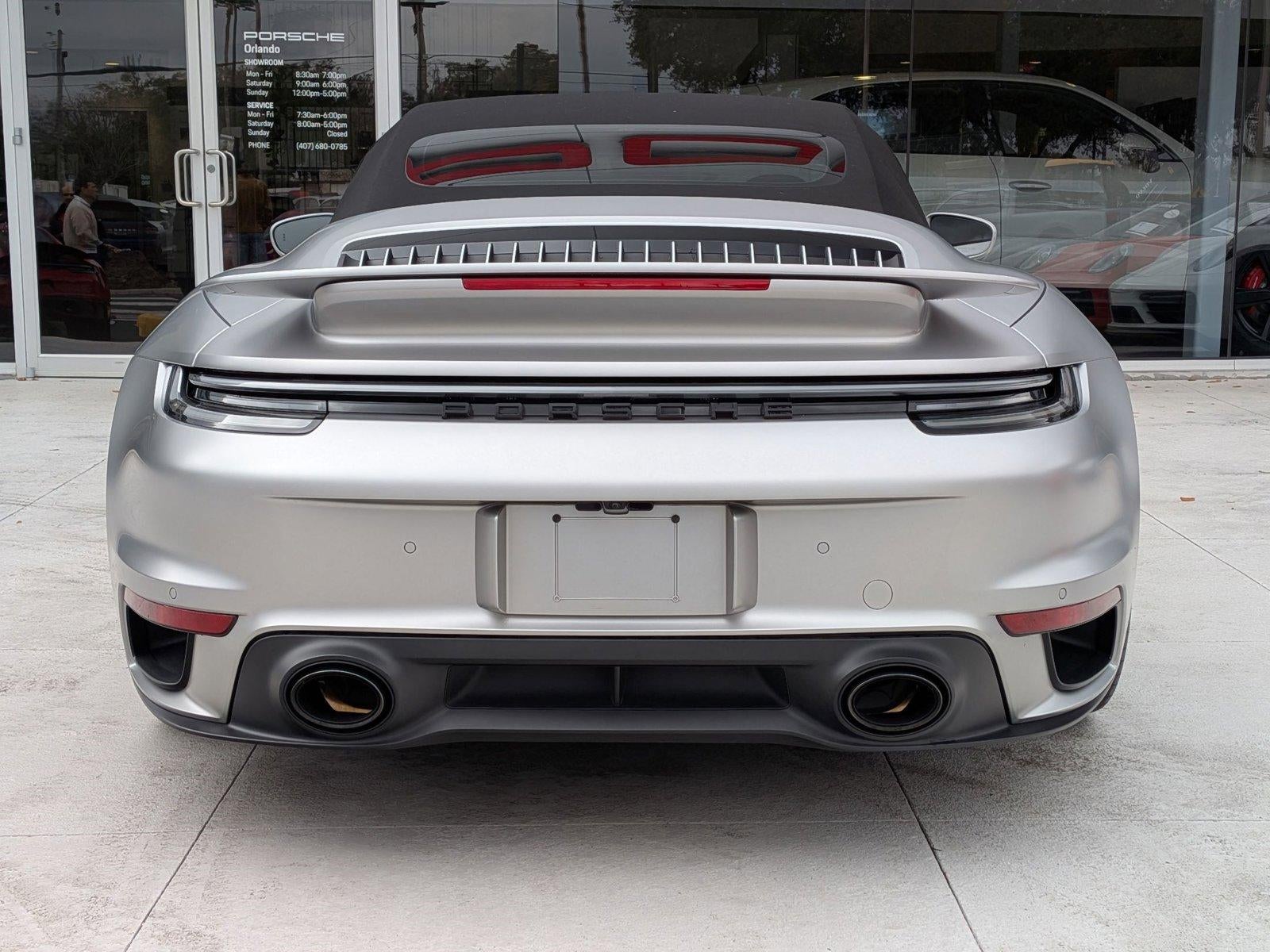 2021 Porsche 911 Turbo S Cabriolet