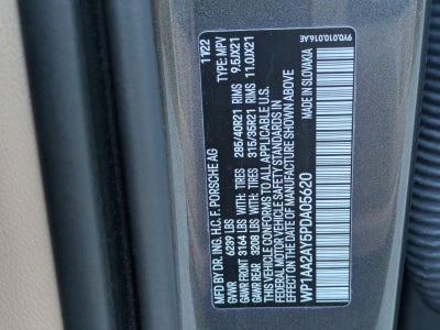 2023 Porsche Cayenne Platinum Edition AWD