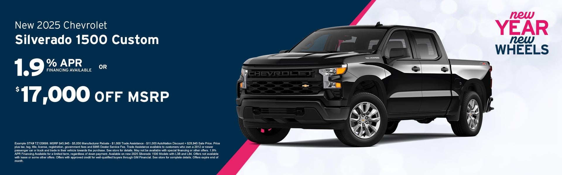 New 2025 Chevrolet Silverado 1500 Custom