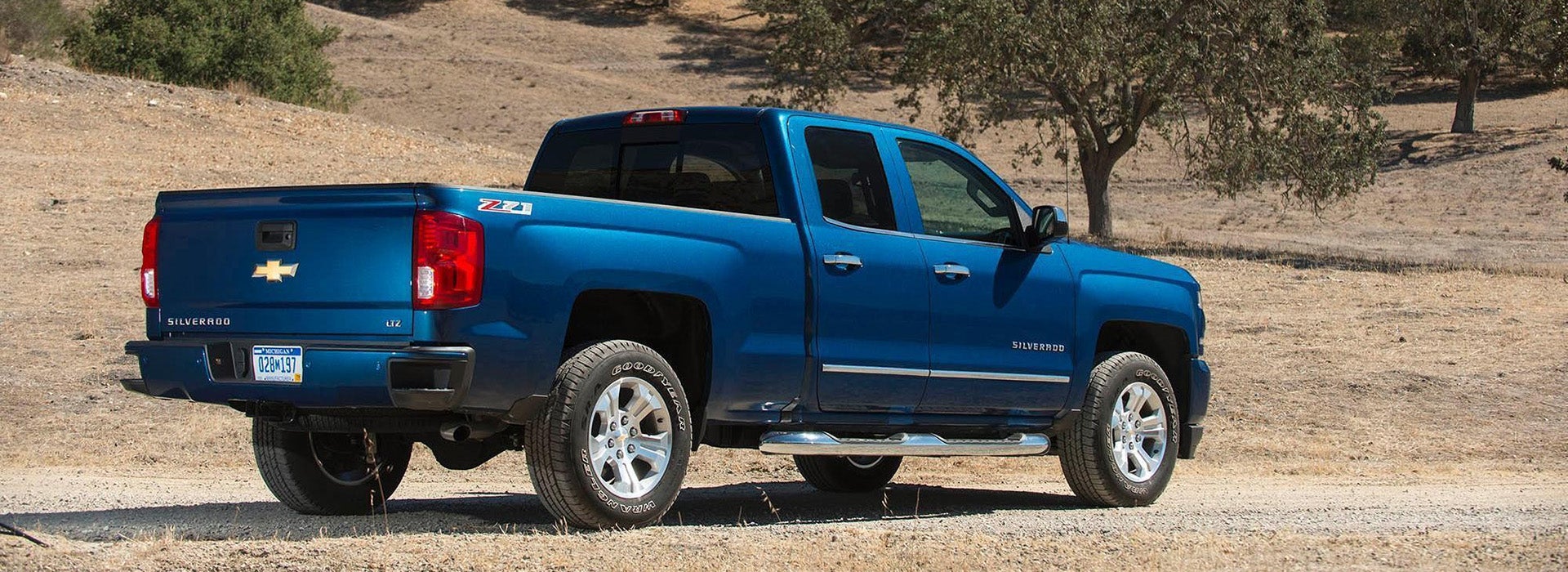 AutoNation Chevrolet Greenacres in Greenacres FL Chevrolet Silverado driving in hills